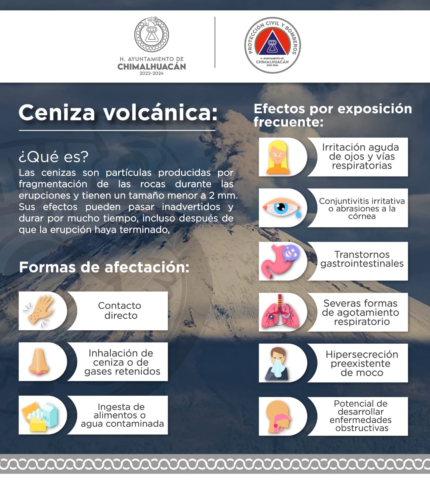 1684795100 218 Debido a la actividad constante del Volcan Popocatepetl el H