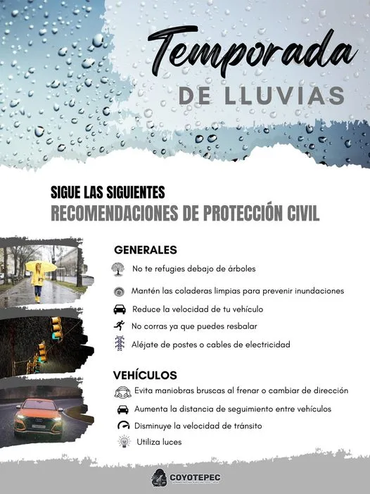 1684795423 I TemporadaDeLluvias Para esta temporada de lluvia te recomendamos seguir jpg