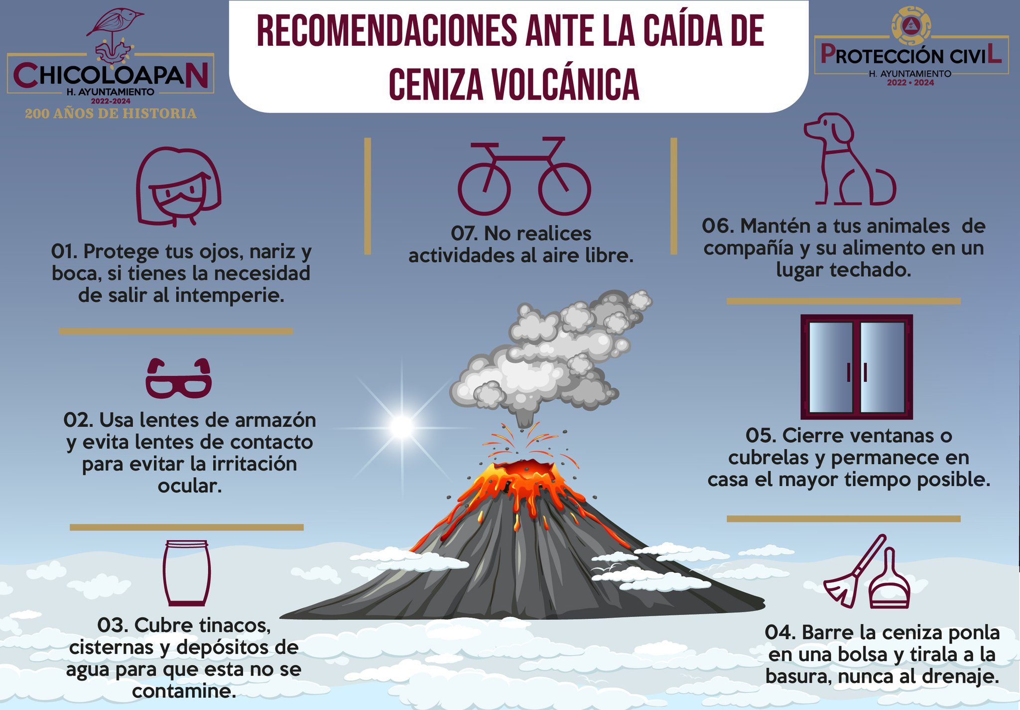 1684846162 273 Debido a la reciente actividad del Volcan Popocatepetl en el