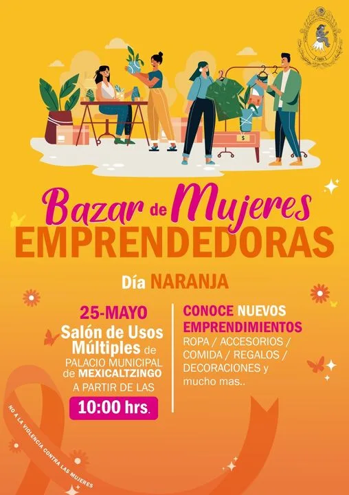 1684930877 Bazar Naranja de Mujeres Emprendedoras jpg