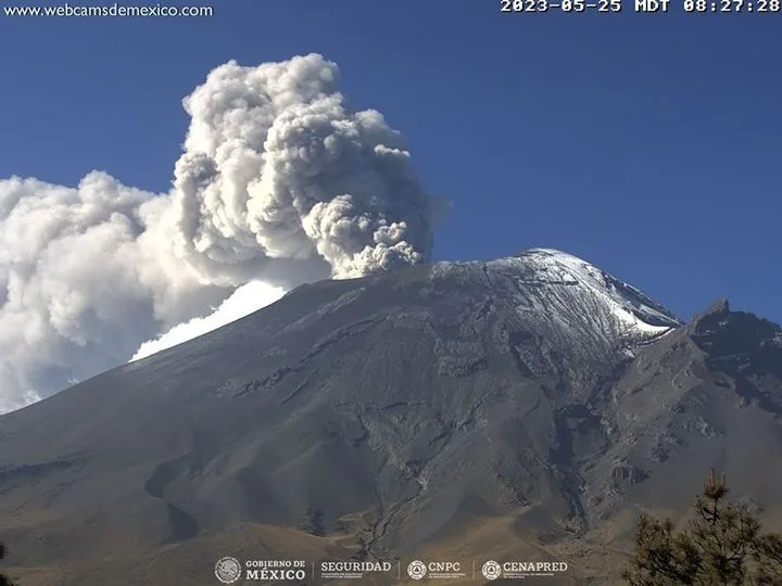 1685040703 Reporte del monitoreo de CENAPRED al volcan Popocatepetl jpg