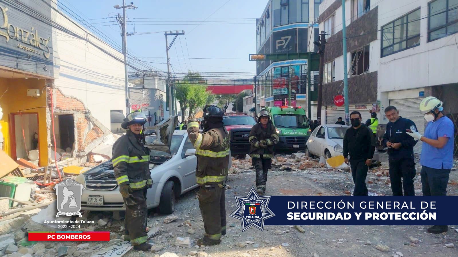 1685041701 901 EMERGENCIA En estos momentos se encuentran nuestros elementos del