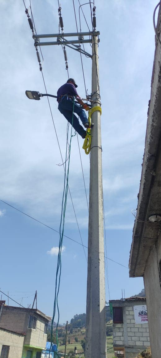 1685043091 498 Para una mayor seguridad ciudadana se encontraran instalando nuevas luminarias