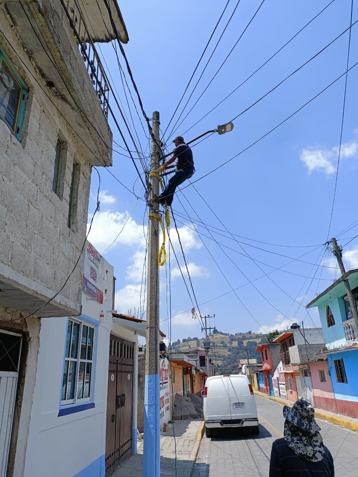 1685043096 169 Para una mayor seguridad ciudadana se encontraran instalando nuevas luminarias