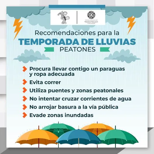 1685391163 En temporada de lluvias los peatones deben tomar diversas precauciones jpg