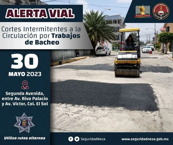 1685534510 AlertaVial Se registran cortes intermitentes a la circulacion por jpg