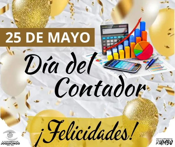 25 de mayo Dia del contador y contadora ¡Felicidades jpg