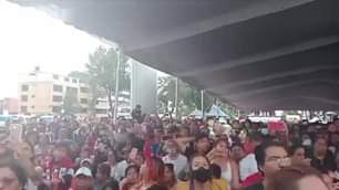 Continuamos festejando el DiaDeLasMadres en la explanada municipal de Ecatepec