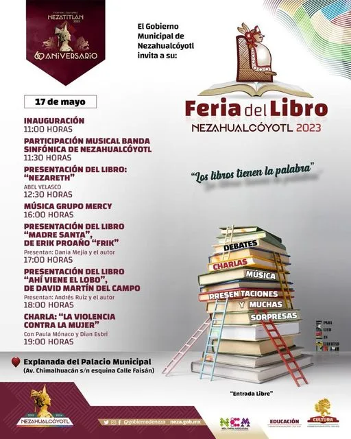 Educacion ¡No te pierdas la inauguracion de la FeriaDelLibro jpg