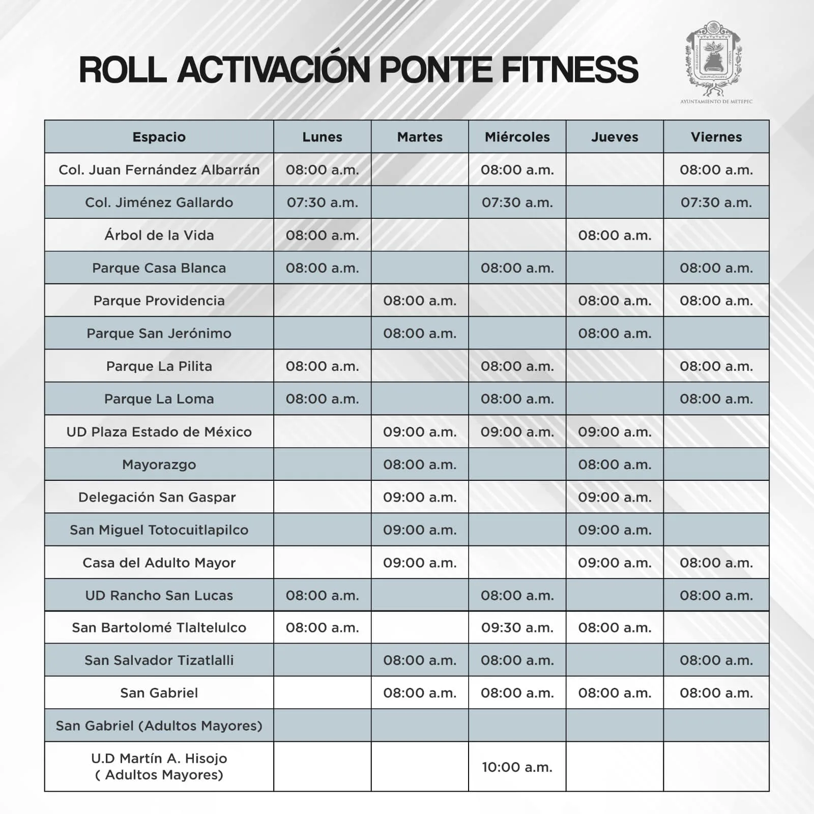 En Metepec continua PonteFitness Ubica el espacio mas cercano a jpg