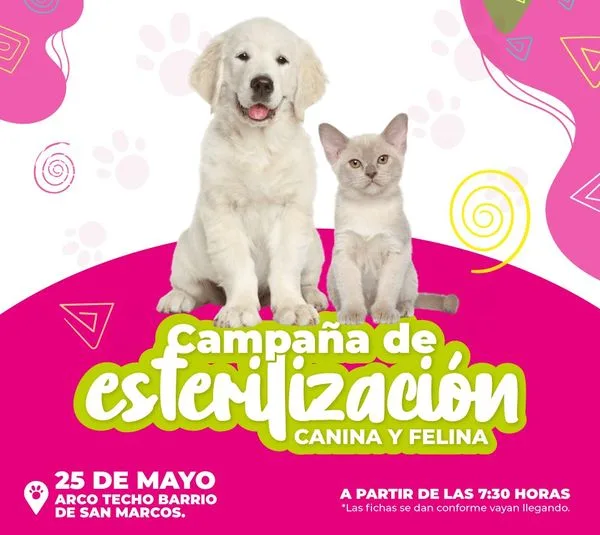 ¡ATENCION BARRIO DE SAN MARCOS Existen varias razones para esterilizar jpg