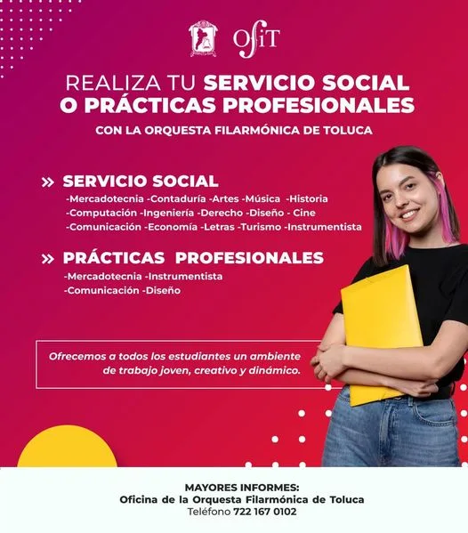 ¡ATENCION ESTUDIANTES Libera tu servicio social o practicas profesionales con jpg