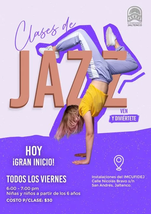 ¡Atencion a todos los amantes del Jazz El IMCUFIDEJ te jpg