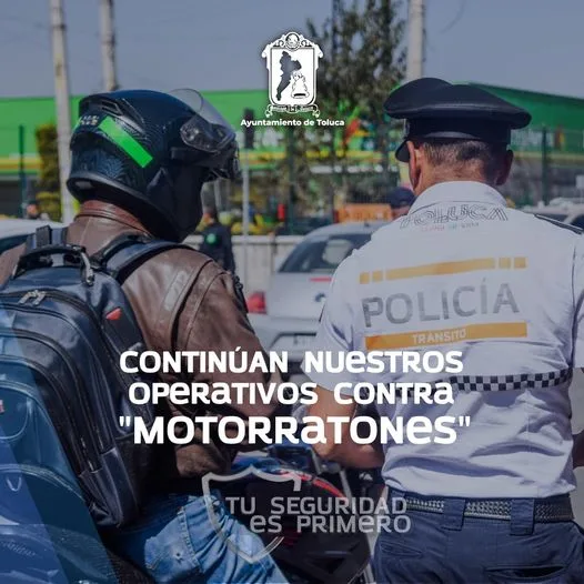 ¡Continuan nuestros operativos contra Motorratones Amiga y amigo motociclis jpg