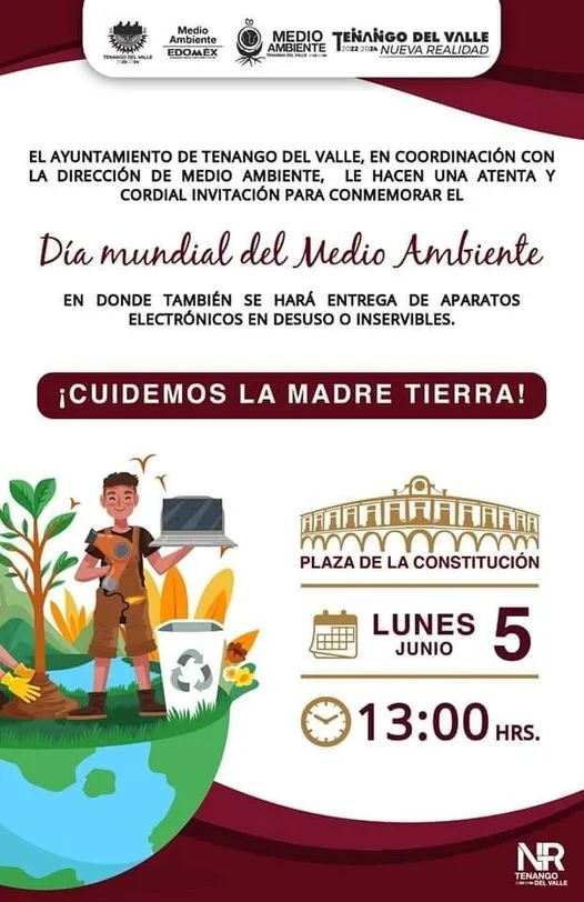 ¡Cuidemos juntas y juntos del DiaMundialDelMedioAmbiente jpg