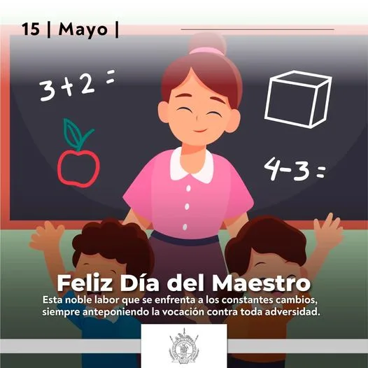 ¡Felicidades maestras y maestros jpg