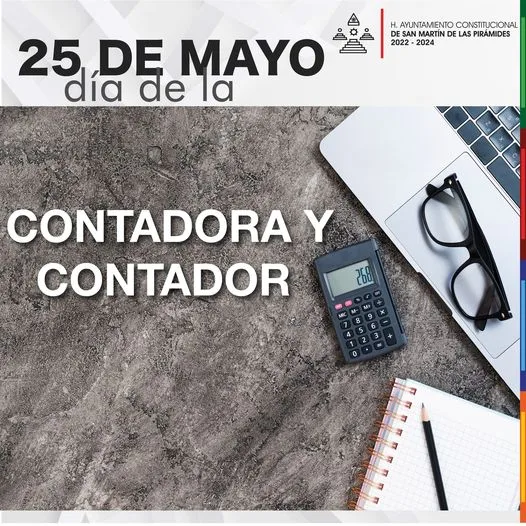 ¡Feliz Dia de la contadora y el contador jpg