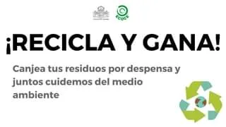 ¡Participa y recicla tus residuos Podras canjearlos por productos para jpg