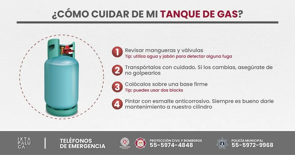 ¡REVISA TU TANQUE Te compartimos algunas recomendaciones para evitar fugas jpg