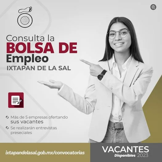 ¿Estas buscando una oportunidad de trabajo Te traemos la bolsa jpg