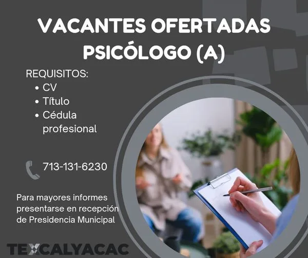 ¿Estas en busca de trabajo Tenemos la siguiente oferta laboral jpg