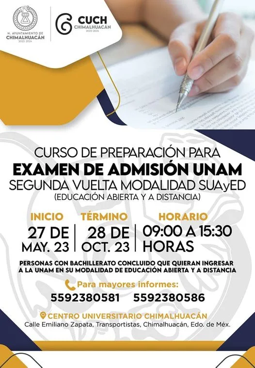 ¿Quieres ingresar a la UNAM jpg