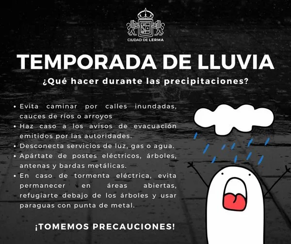 ¿Te agarro la lluvia fuera de casa sigue las siguientes jpg