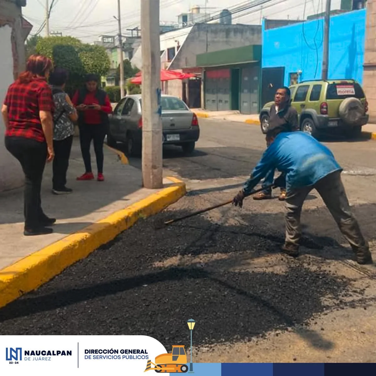 1685885426 La Direccion General de Servicios Publicos realizo trabajos de bacheo jpg