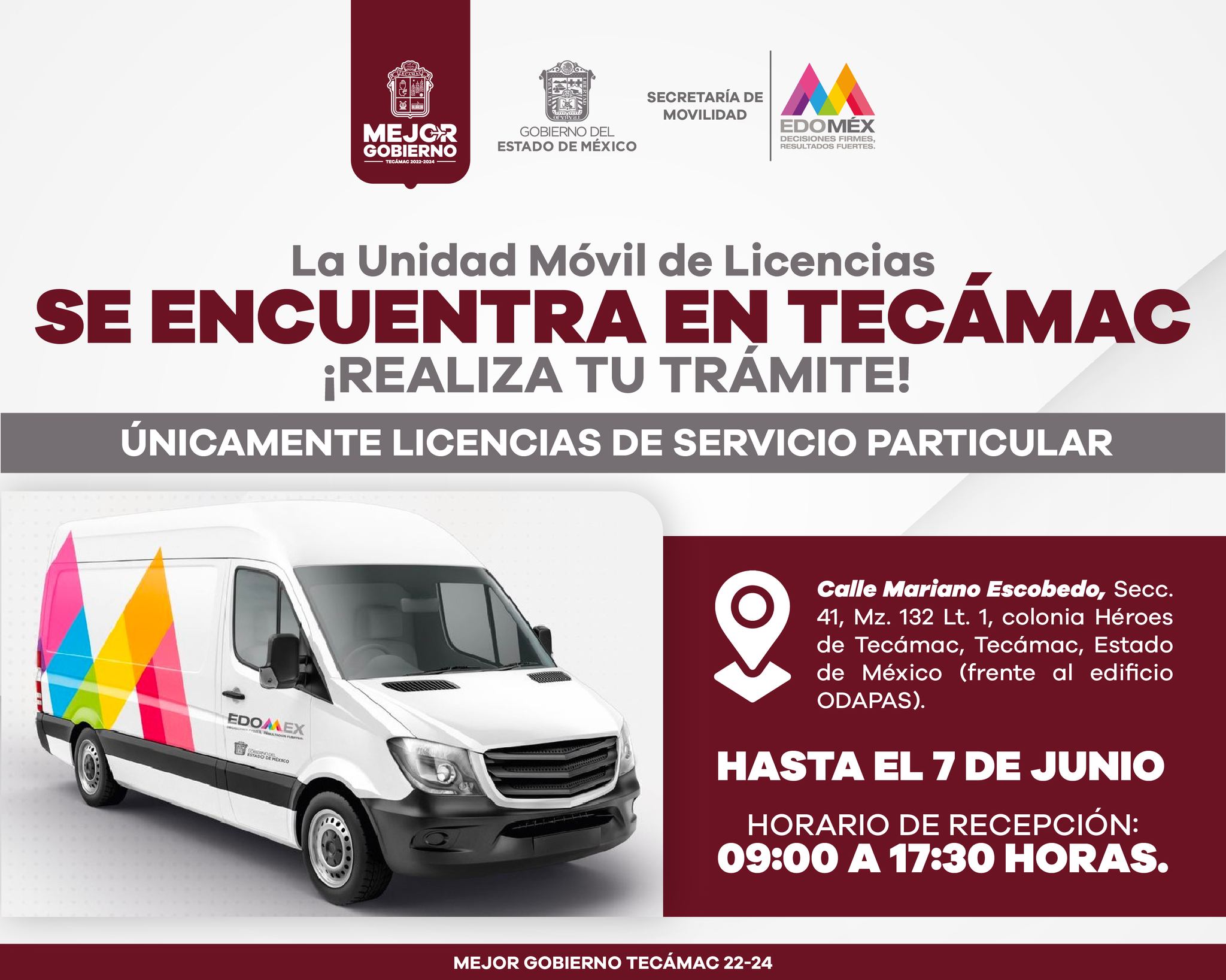 1685996303 710 Vecinos tecamaquenses les informamos que la Unidad Movil para