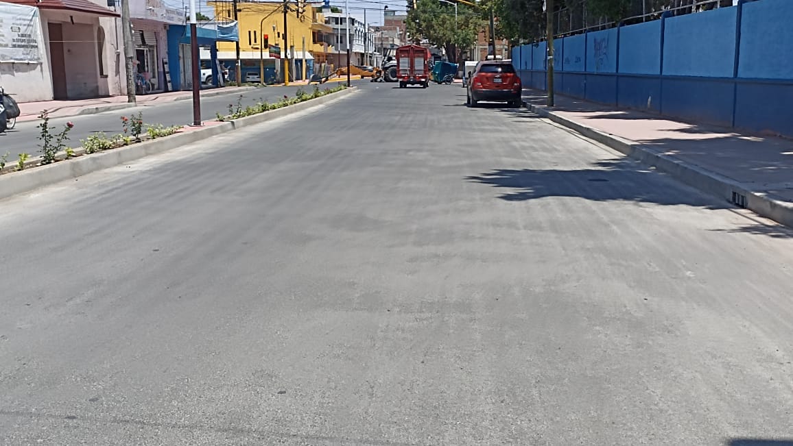 1685997933 490 Finalizo la pavimentacion de la Calle Morelos Hace unos dias