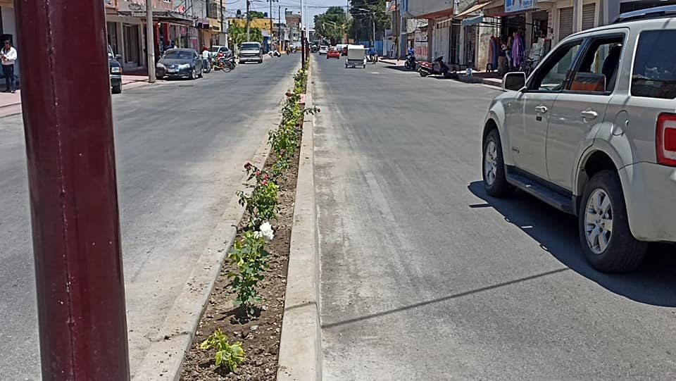 1685997976 Finalizo la pavimentacion de la Calle Morelos Hace unos dias