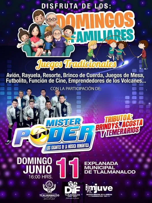 1686058543 Regresan los DomingosFamiliares Este domingo 11 de junio a partir jpg