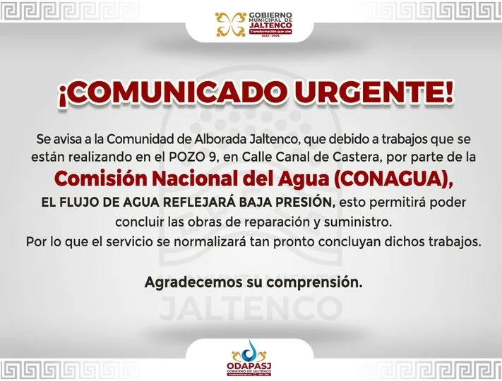 1686085488 COMUNICADO URGENTE Se lleva a cabo trabajos en calle Canal jpg