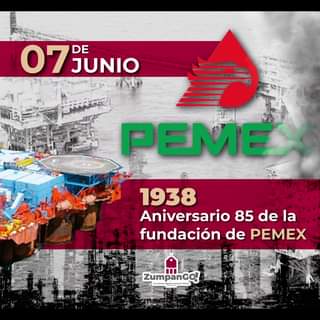 1686146254 7 de junio de 1938 Aniversario de PEMEX Petroleos