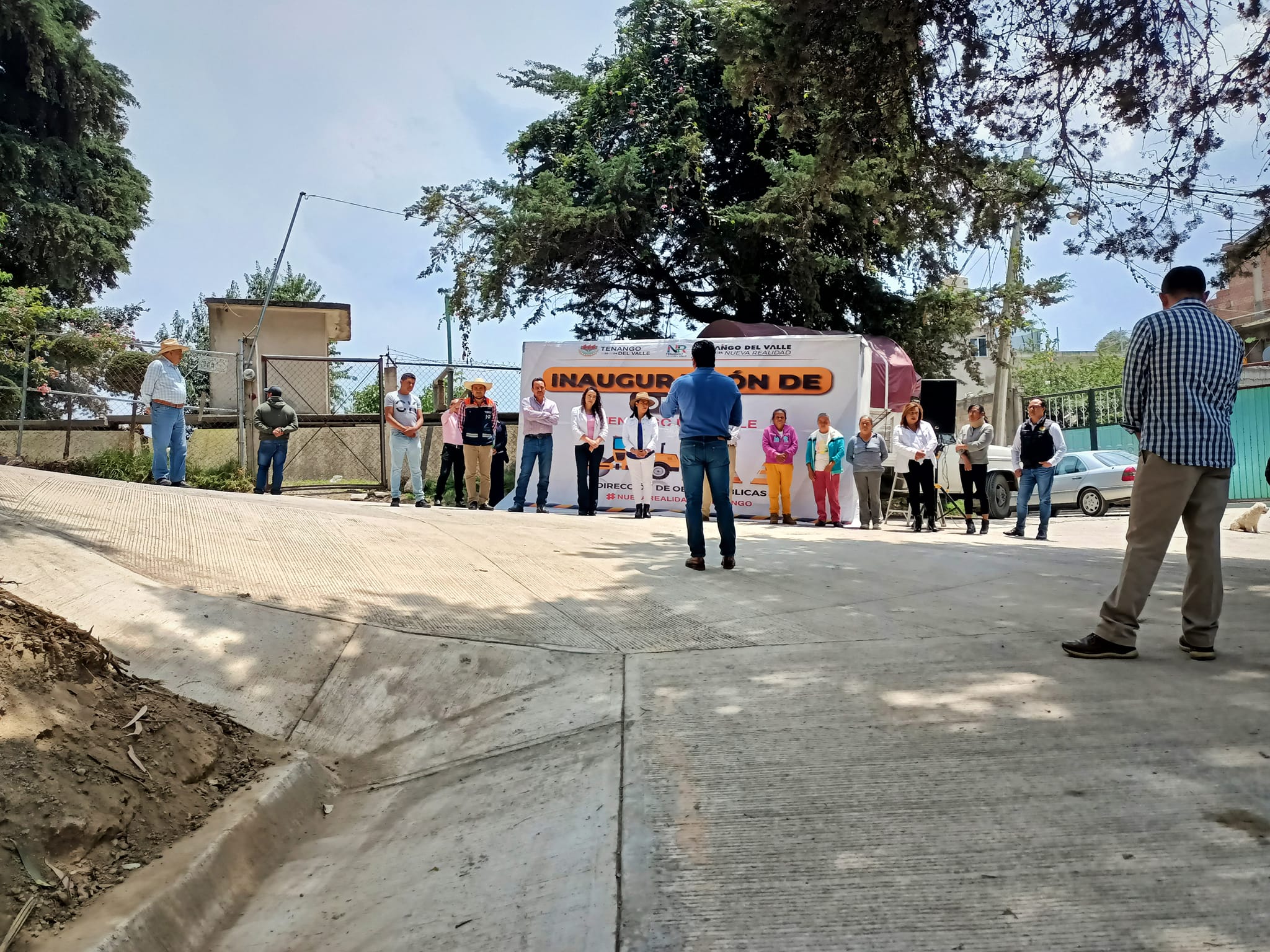 1686181219 233 ¡Ampliamos la pavimentacion en calle del Parque localizada en la