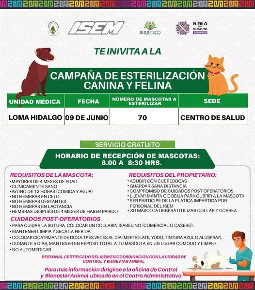 1686233558 El proximo 9 de junio inicia la campana de esterilizacion jpg