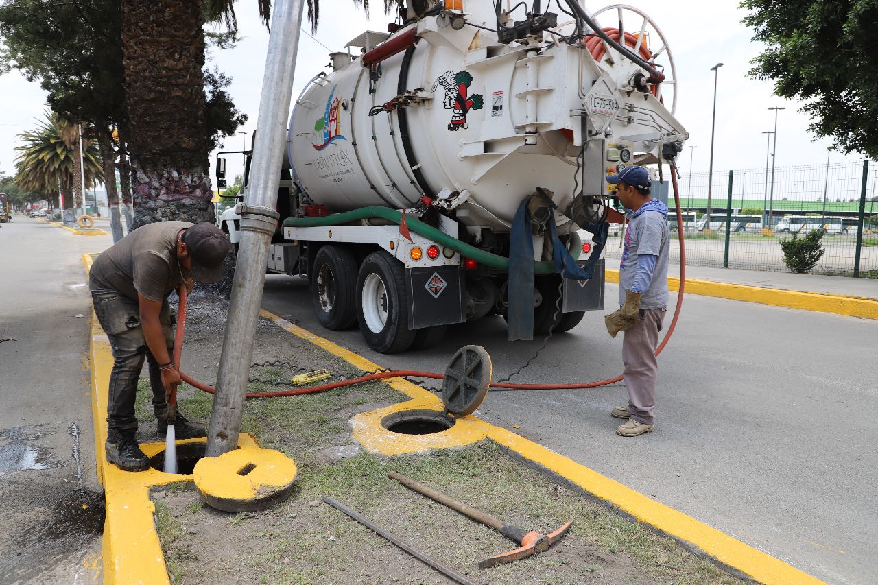 1686264937 90 Con el objetivo de eficientar el desalojo de aguas residuales