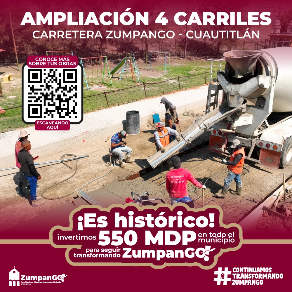 1686333450 CONTINUA LA AMPLIACION A 4 CARRILES EN CARRETERA ZUMPANGO CUAUTITLAN jpg