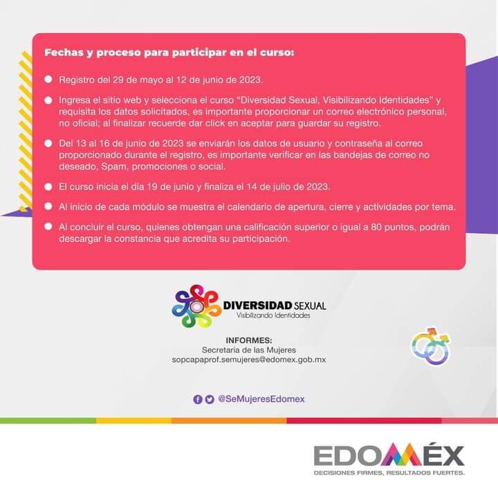 1686522799 429 INSCRIBETE AL CURSO DIVERSIDAD SEXUAL VISIBILIZANDO IDENTIDADES Solo hasta