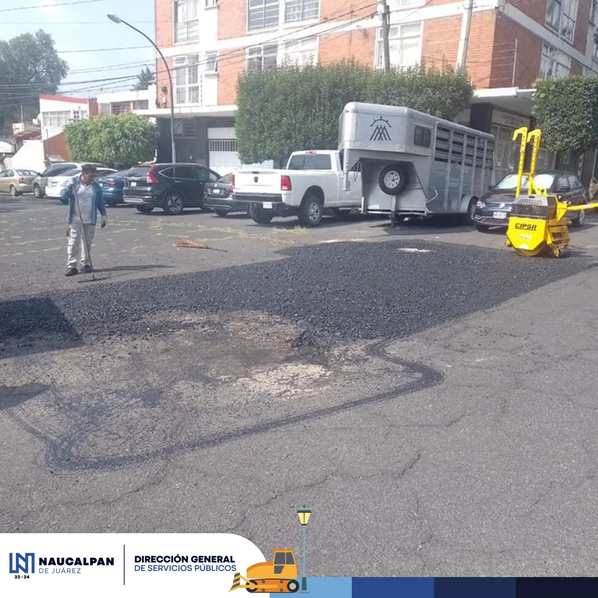 1686571312 La Direccion General de Servicios Publicos realizo trabajos de bacheo jpg