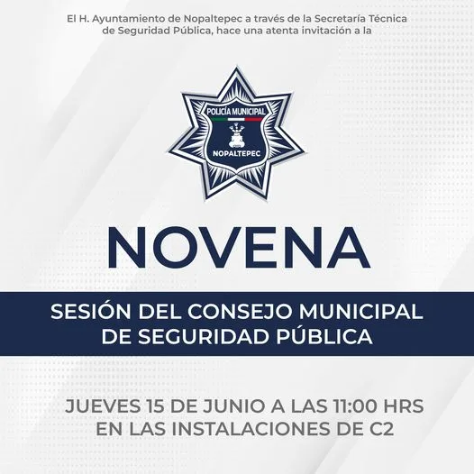 1686600459 Novena sesion del consejo de Seguridad Publica municipal Hacemos jpg