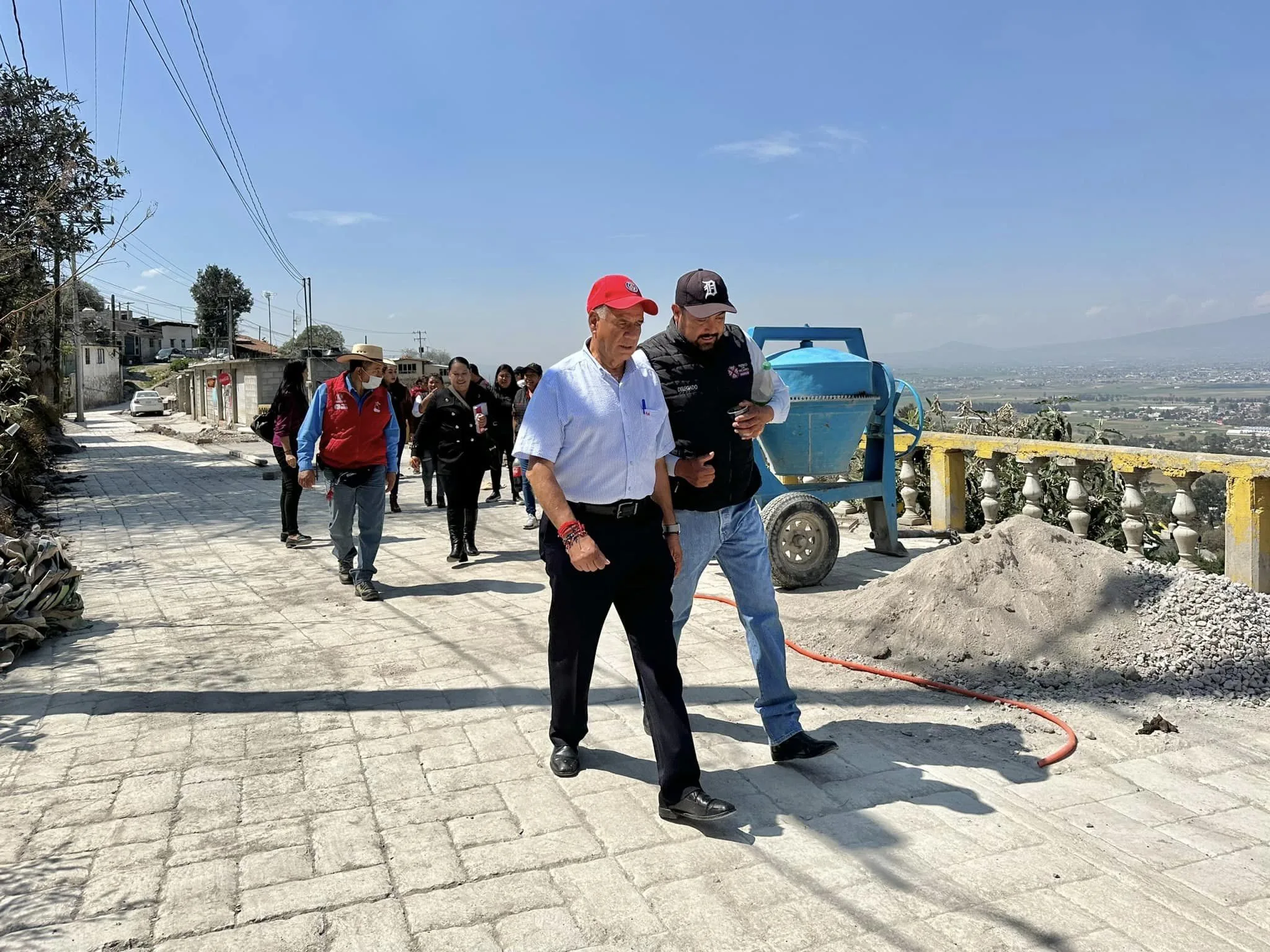 1686611430 El Alcalde Jesus Cedillo Gonzalez superviso los trabajos de obra jpg