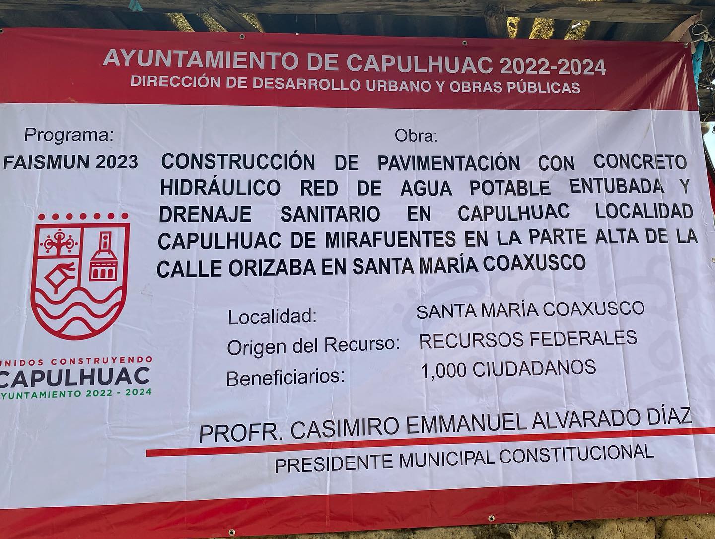 1686660021 368 Continuamos trabajando El Ayuntamiento de Capulhuac encabezado por el Profr