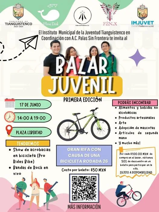 1686666173 El proximo 17 de junio te esperamos en nuestro BazarJuvenil jpg