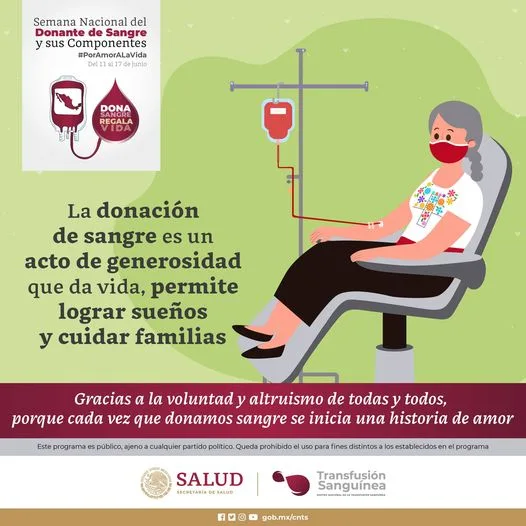 1686685071 Semana Nacional del Donante de Sangre Dona sangre y salva jpg