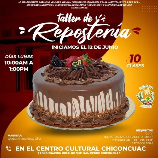 1686687824 TALLER DE REPOSTERIA Quieres aprender a realizar diferentes platillos desde jpg