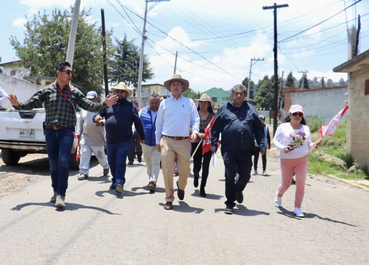 1686690150 847 Dimos inicio a la 2a etapa de la pavimentacion de