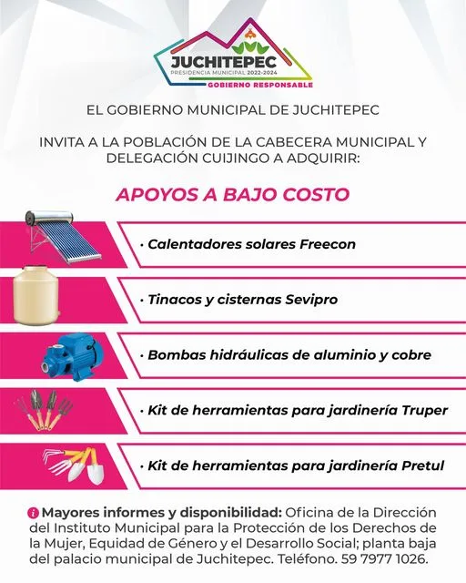 1686691795 ApoyosABajoCosto El Gobierno Municipal de Juchitepec invita a adquirir jpg