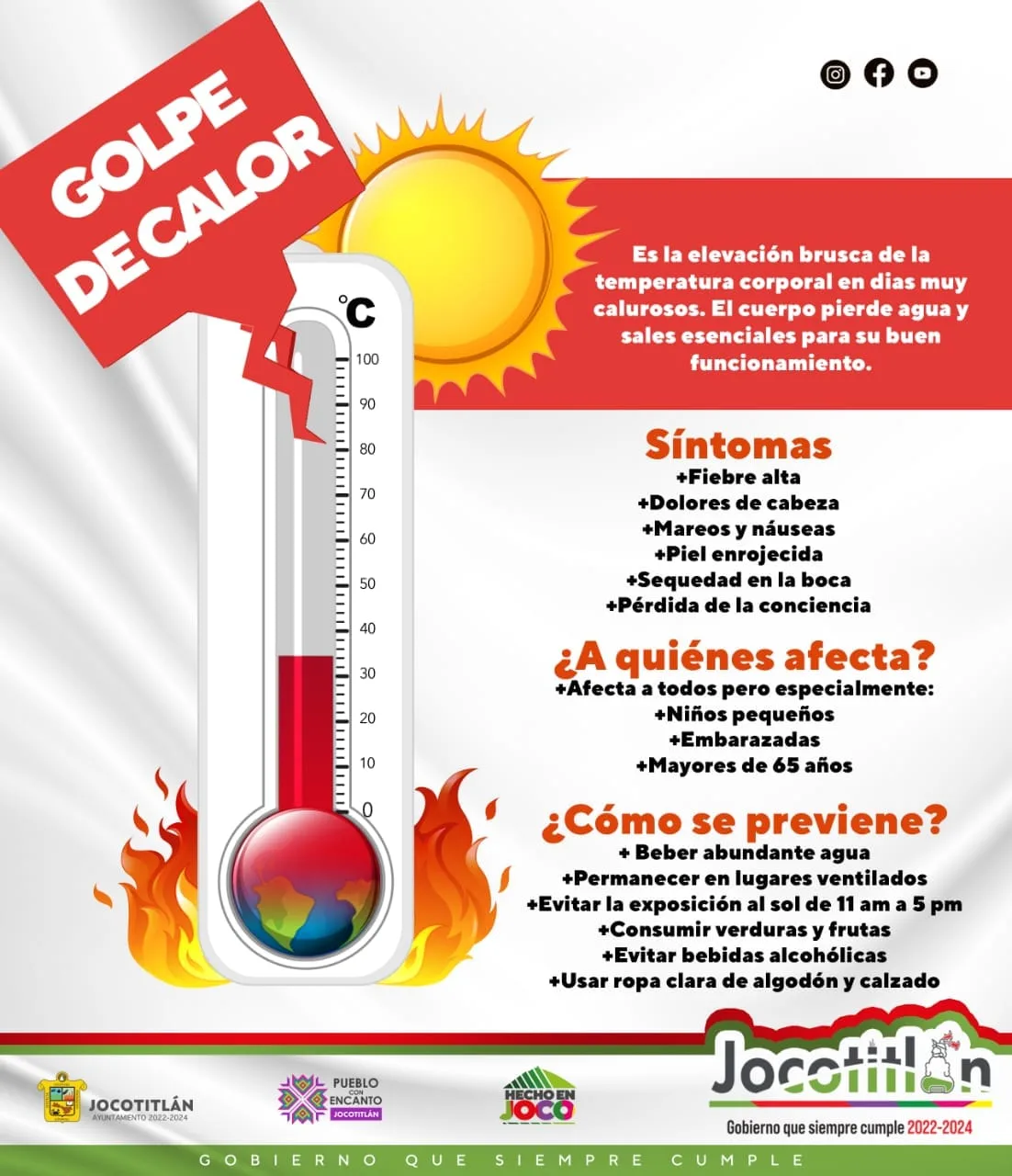 1686746157 Ante esta ola de calor tomen su precauciones jpg