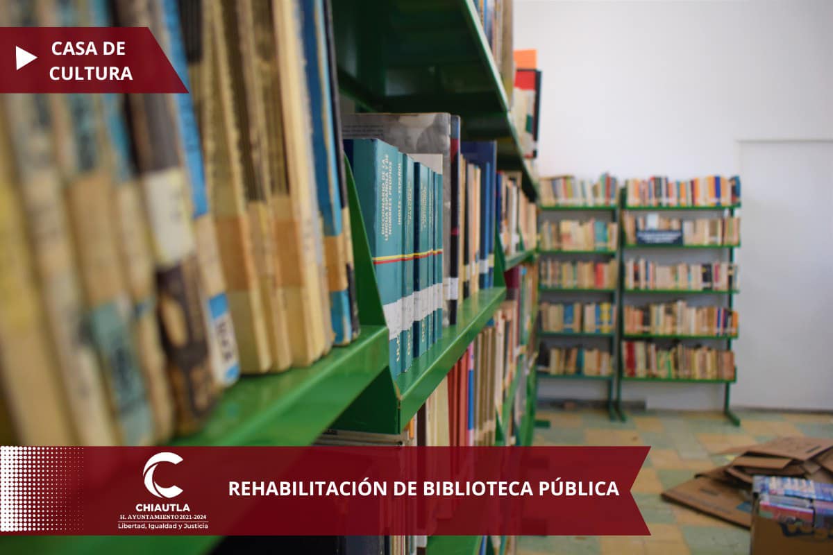 1686760637 946 ¡Excelente dia Chiautla Es un placer informarles que la Biblioteca